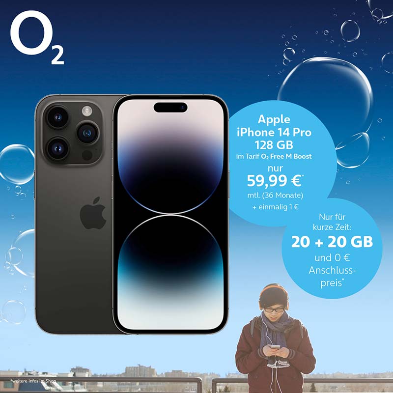 o2-iPhone 14 Pro, Free M Boost