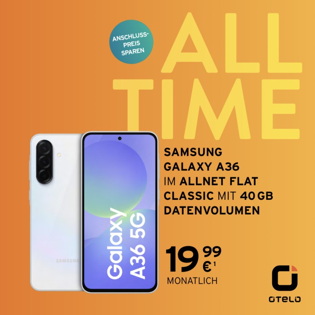 Samsung Galaxy A36, otelo Allnet Flat Classic.