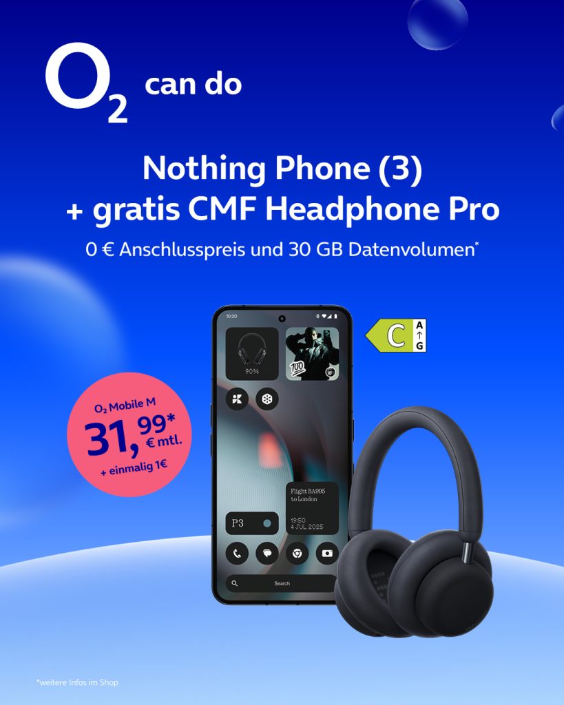 O2 Nothing Phone Angebot.