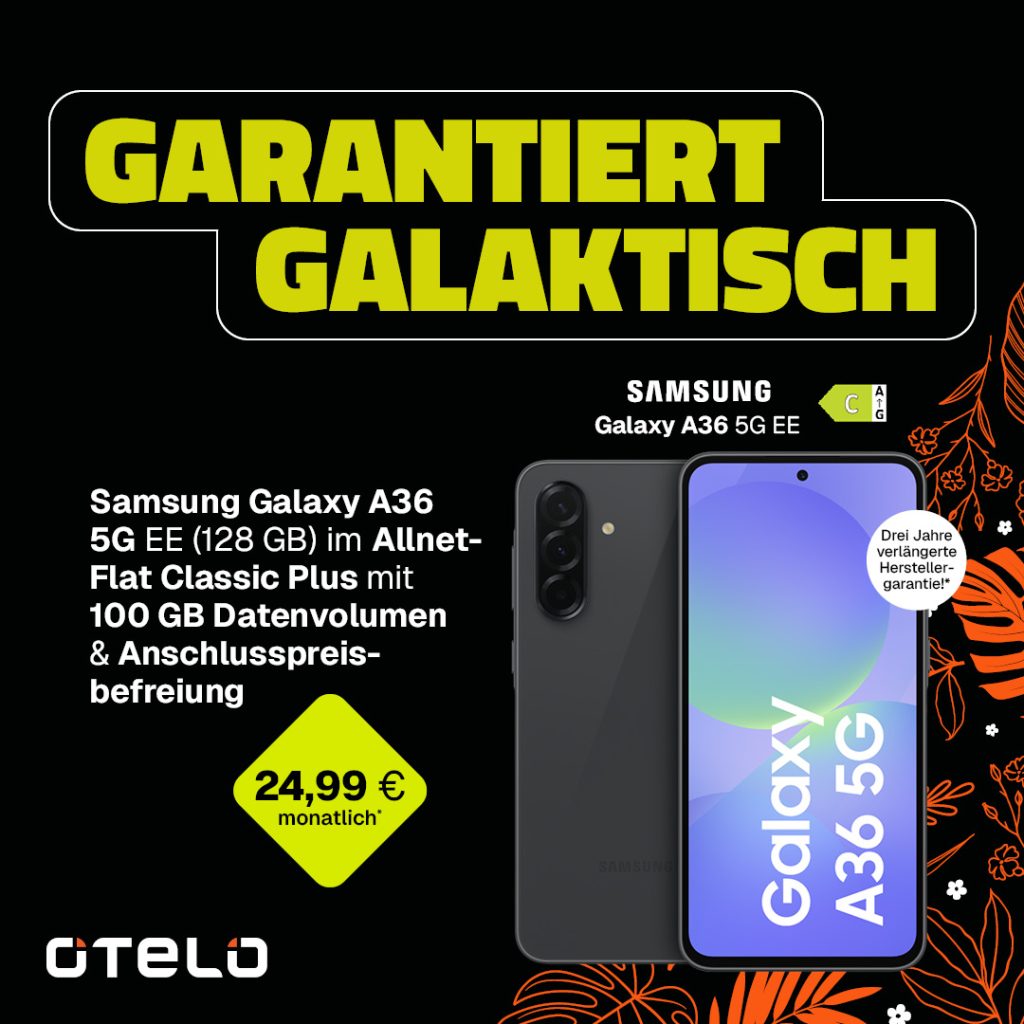 Otelo Galaxy A36 5G Angebot.