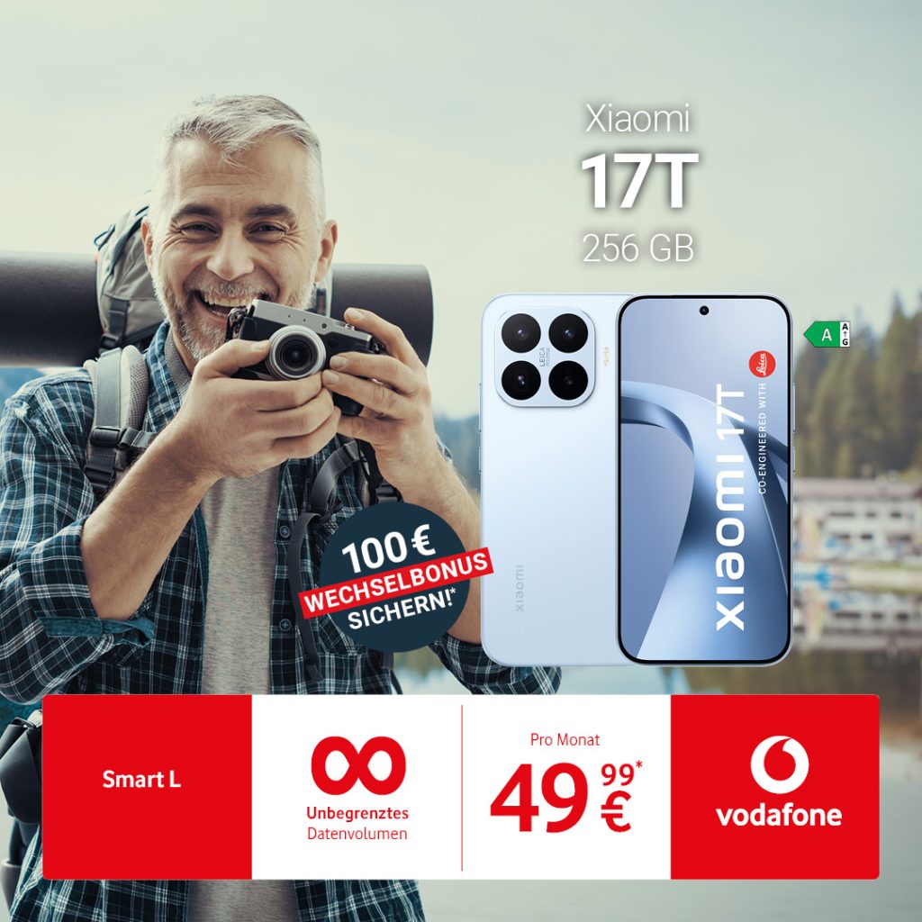 Vodafone Xiaomi 17T Angebot.