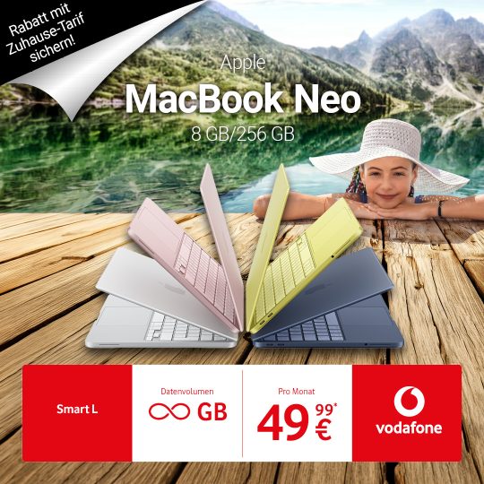 Apple Mac Book Neo Vodafone Angebot